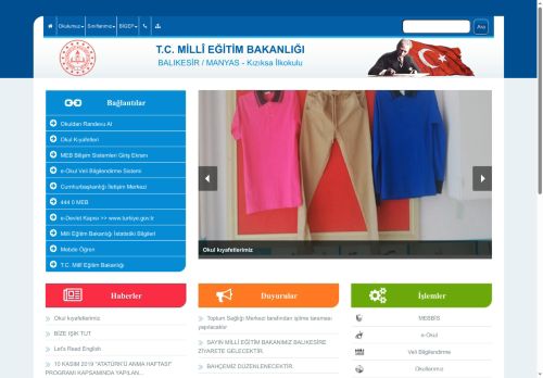 BALIKESİR / MANYAS - Kızıksa İlkokulu