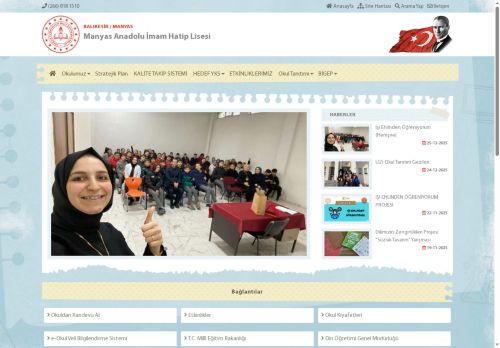 BALIKESİR / MANYAS - Manyas Anadolu İmam Hatip Lisesi
