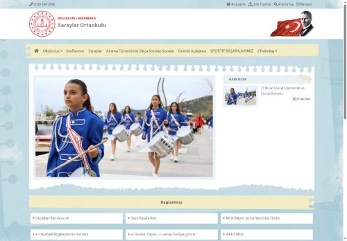 BALIKESİR / MARMARA - Saraylar Ortaokulu