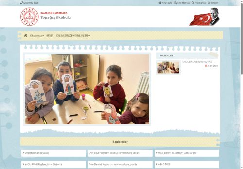 BALIKESİR / MARMARA - Topağaç İlkokulu