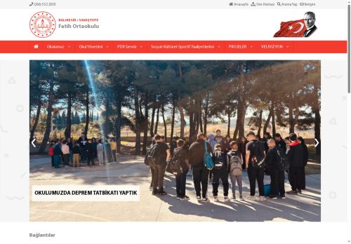BALIKESİR / SAVAŞTEPE - Fatih Ortaokulu