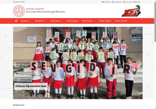 BALIKESİR / SAVAŞTEPE - Karacalar Mustafa Kangal İlkokulu