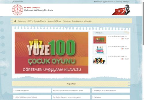 BALIKESİR / SAVAŞTEPE - Mehmet Akif Ersoy İlkokulu