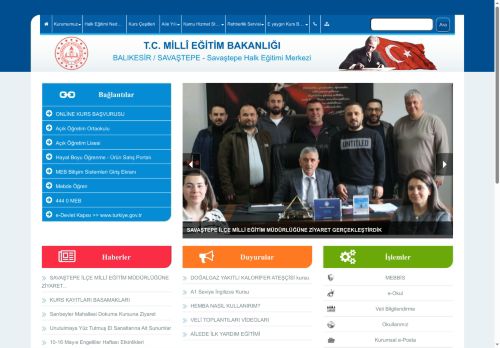 BALIKESİR / SAVAŞTEPE - Savaştepe Halk Eğitimi Merkezi