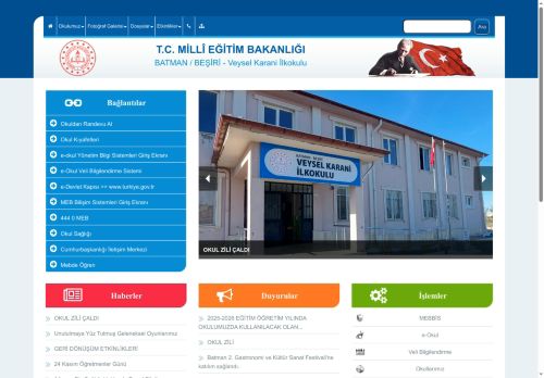 BATMAN / BEŞİRİ - Veysel Karani İlkokulu