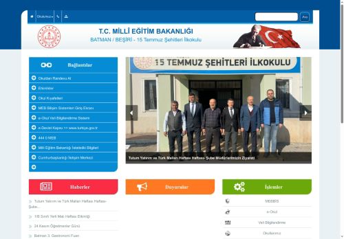 BATMAN / BEŞİRİ - 15 Temmuz Şehitleri İlkokulu