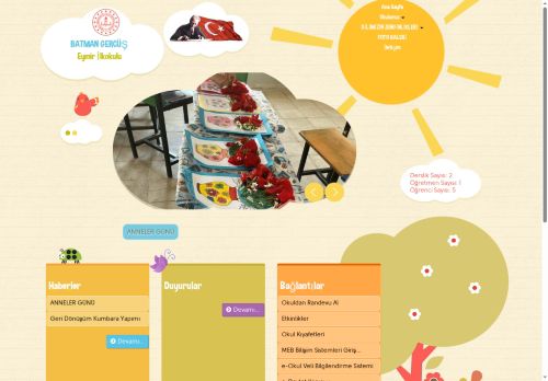 BATMAN / GERCÜŞ - Eymir İlkokulu