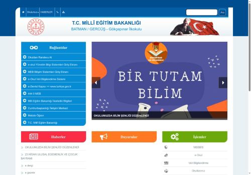 BATMAN / GERCÜŞ - Gökçepınar İlkokulu