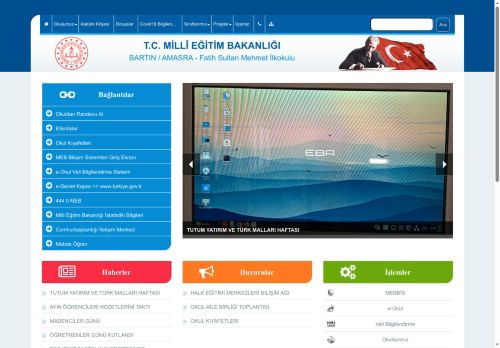 BARTIN / AMASRA - Fatih Sultan Mehmet İlkokulu