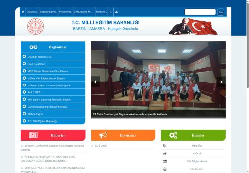 BARTIN / AMASRA - Kaleşah Ortaokulu