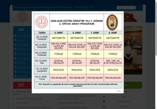 BARTIN / AMASRA - Fatih Sultan Mehmet Ortaokulu