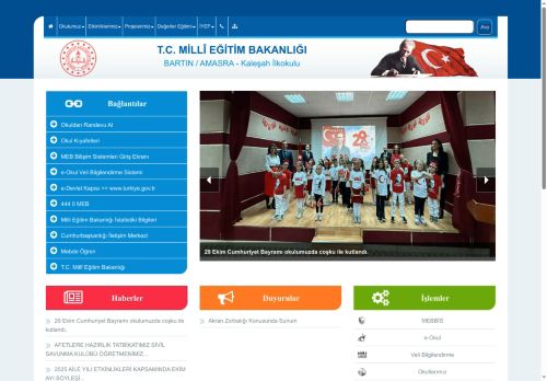 BARTIN / AMASRA - Kaleşah İlkokulu