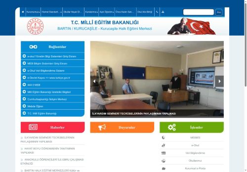 BARTIN / KURUCAŞİLE - Kurucaşile Halk Eğitimi Merkezi