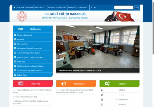 BARTIN / KURUCAŞİLE - Kurucaşile İlkokulu