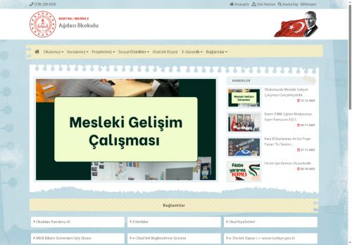 BARTIN / MERKEZ - Ağdacı İlkokulu