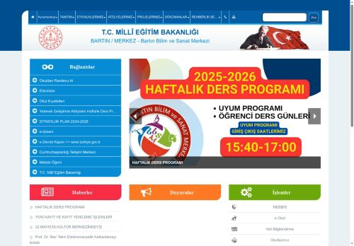 BARTIN / MERKEZ - Bartın Bilim ve Sanat Merkezi