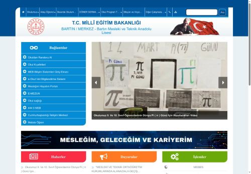 BARTIN / MERKEZ - Bartın Mesleki ve Teknik Anadolu Lisesi