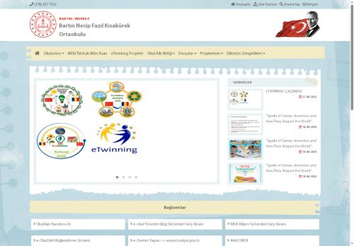 BARTIN / MERKEZ - Bartın Necip Fazıl Kısakürek Ortaokulu