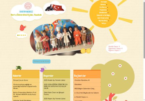 BARTIN / MERKEZ - Bartın Üniversitesi Ağdacı Anaokulu