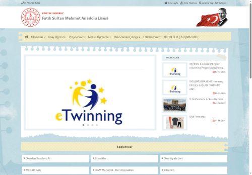 BARTIN / MERKEZ - Fatih Sultan Mehmet Anadolu Lisesi