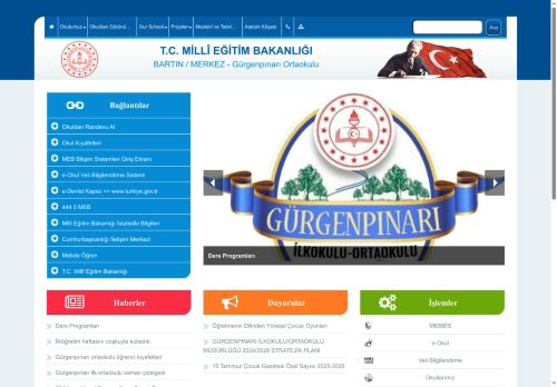 BARTIN / MERKEZ - Gürgenpınarı Ortaokulu
