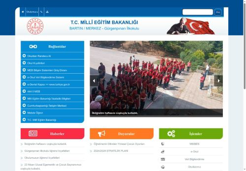 BARTIN / MERKEZ - Gürgenpınarı İlkokulu