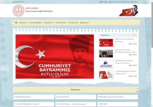 BARTIN / MERKEZ - Hacıosmanoğlu İlkokulu