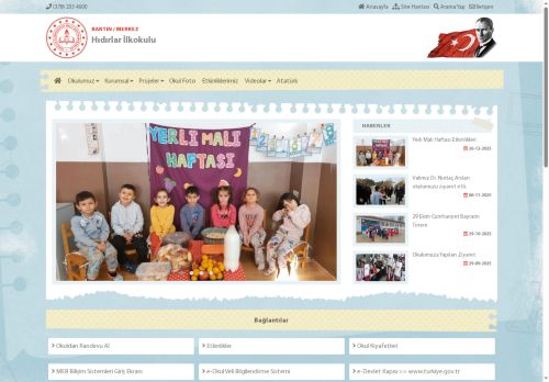 BARTIN / MERKEZ - Hıdırlar İlkokulu