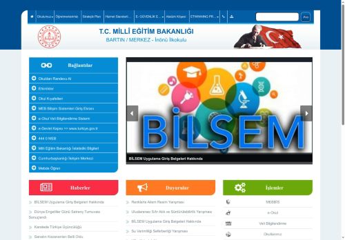 BARTIN / MERKEZ - İnönü İlkokulu