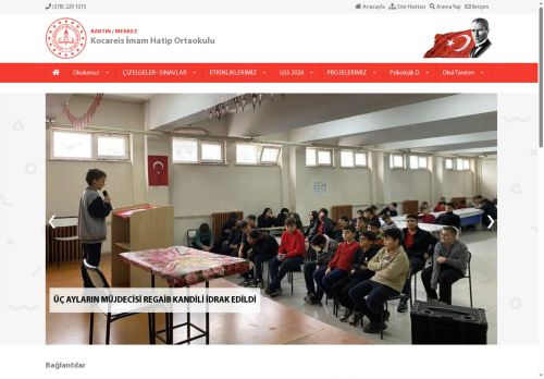 BARTIN / MERKEZ - Kocareis İmam Hatip Ortaokulu