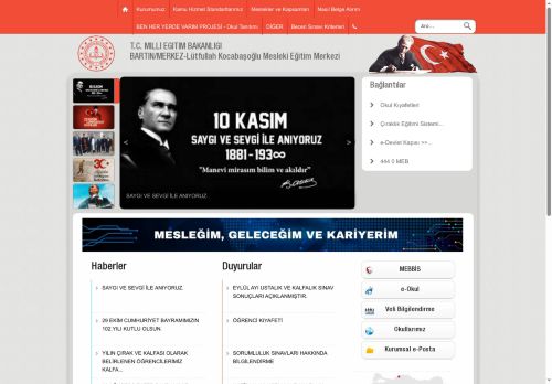 BARTIN / MERKEZ - Lütfullah Kocabaşoğlu Mesleki Eğitim Merkezi
