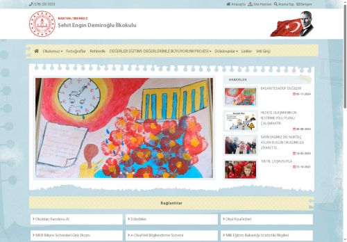 BARTIN / MERKEZ - Şehit Engin Demiroğlu İlkokulu