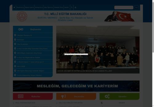 BARTIN / MERKEZ - Şerife Bacı Kız Mesleki ve Teknik Anadolu Lisesi