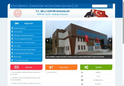 BARTIN / ULUS - Abdipaşa Ortaokulu