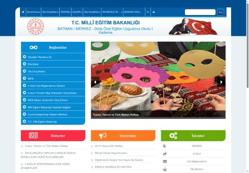 BATMAN / MERKEZ - Dicle Özel Eğitim Uygulama Okulu I. Kademe