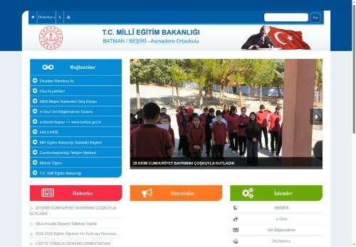 BATMAN / BEŞİRİ - Asmadere Ortaokulu