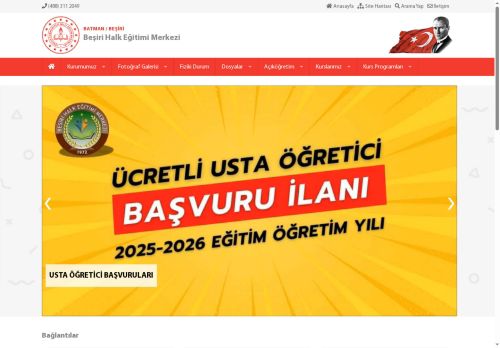 BATMAN / BEŞİRİ - Beşiri Halk Eğitimi Merkezi