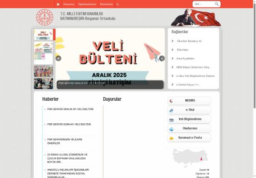 BATMAN / BEŞİRİ - Beşpınar Ortaokulu