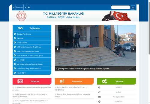 BATMAN / BEŞİRİ - Bilek İlkokulu