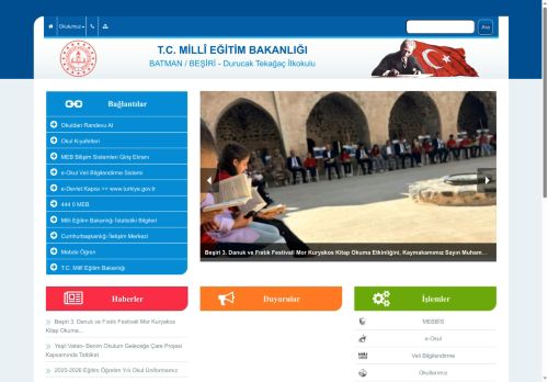 BATMAN / BEŞİRİ - Durucak Tekağaç İlkokulu