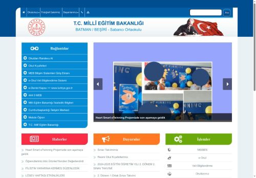 BATMAN / BEŞİRİ - Sabancı Ortaokulu