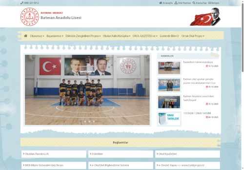 BATMAN / MERKEZ - Batman Anadolu Lisesi