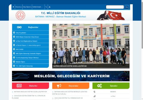 BATMAN / MERKEZ - Batman Mesleki Eğitim Merkezi