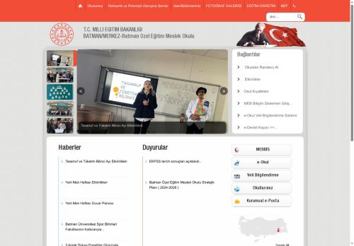 BATMAN / MERKEZ - Batman Özel Eğitim Meslek Okulu