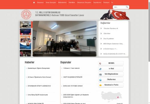 BATMAN / MERKEZ - Batman TOBB Güzel Sanatlar Lisesi