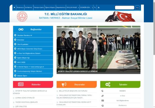 BATMAN / MERKEZ - Batman Sosyal Bilimler Lisesi