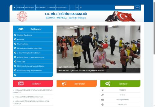 BATMAN / MERKEZ - Bayındır İlkokulu