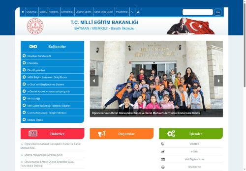 BATMAN / MERKEZ - Binatlı İlkokulu