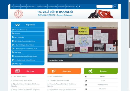 BATMAN / MERKEZ - Bıçakçı Ortaokulu
