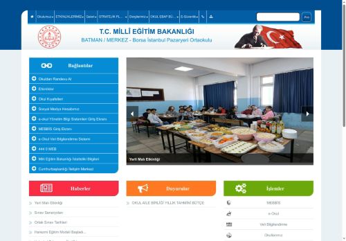 BATMAN / MERKEZ - Borsa İstanbul Pazaryeri Ortaokulu